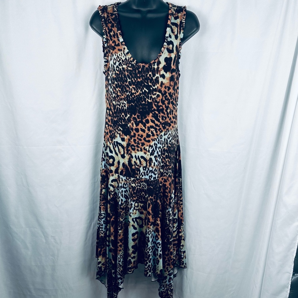 Hippietiques Leopard Print Dress